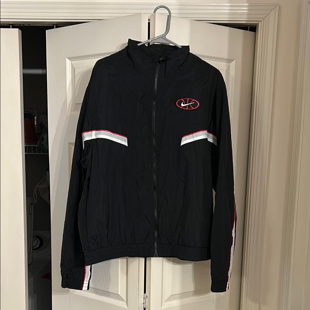 Nike Black Windbreaker Jacket